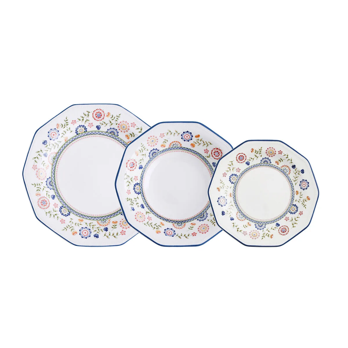 Service de vaisselle queen s by churchill bengal multicouleur ceramique 12 pieces s271172436. Transformez votre intérieur avec les produits déco Diaytar !
