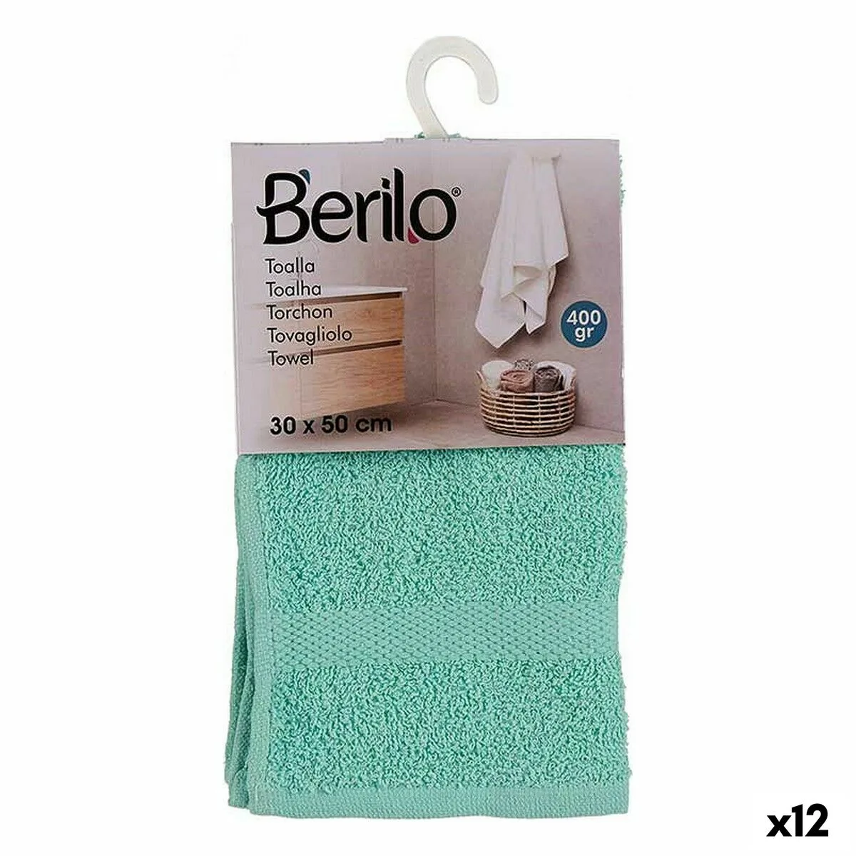 Serviette de toilette berilo 5311 turquoise 80 coton 20 polyester 30 x 0 5 x 50 cm 12 unites s362557611. Diaytar, une vision du shopping en ligne où chaque catégorie de produits, de la high-tech au généraliste, est traitée avec excellence