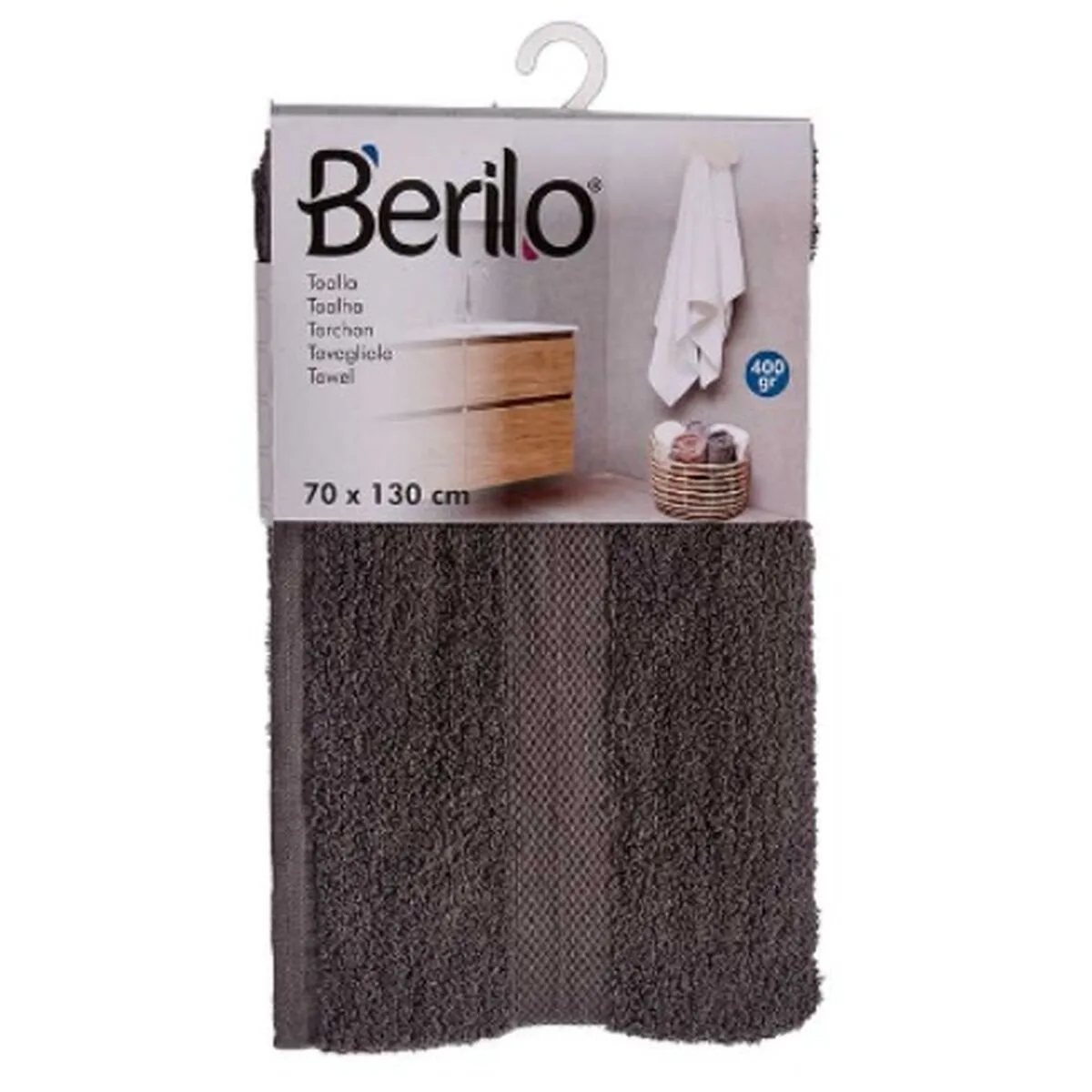 Serviette de toilette berilo 89670 gris 80 coton 20 polyester 70 x 130 cm 3 unites s362524312. Nous avons rêvé Diaytar pour vous. Une plateforme où chaque clic est une promesse de découverte et de satisfaction.