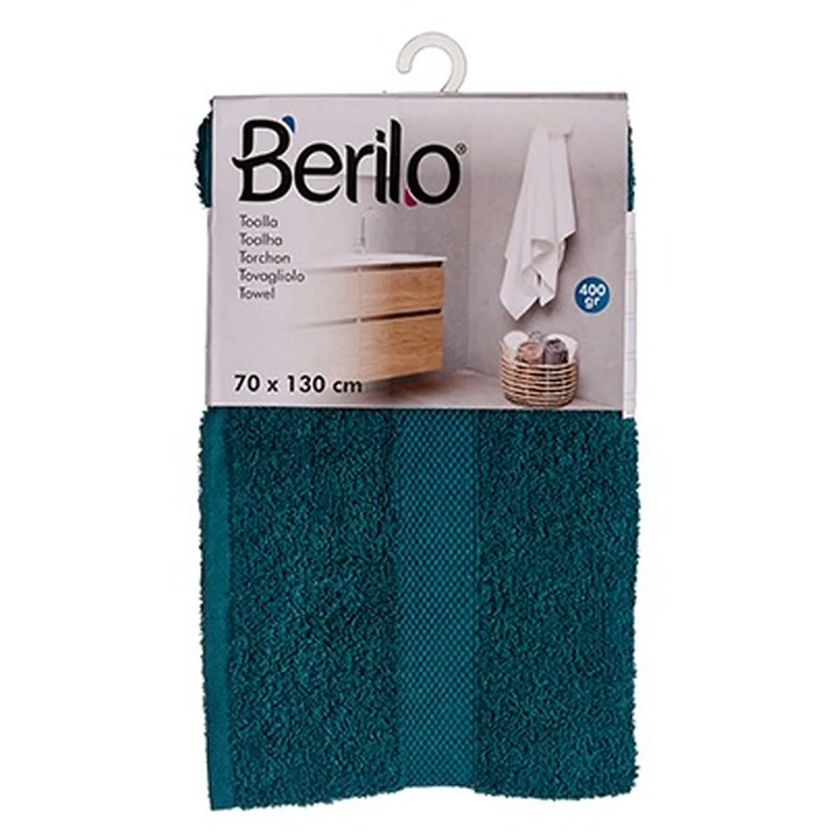Serviette de toilette berilo 89674 bleu 80 coton 20 polyester 70 x 130 cm 3 unites s362524770. Bienvenue dans l'ère du shopping conscient. Diaytar privilégie des produits avec une éthique et un impact positif.