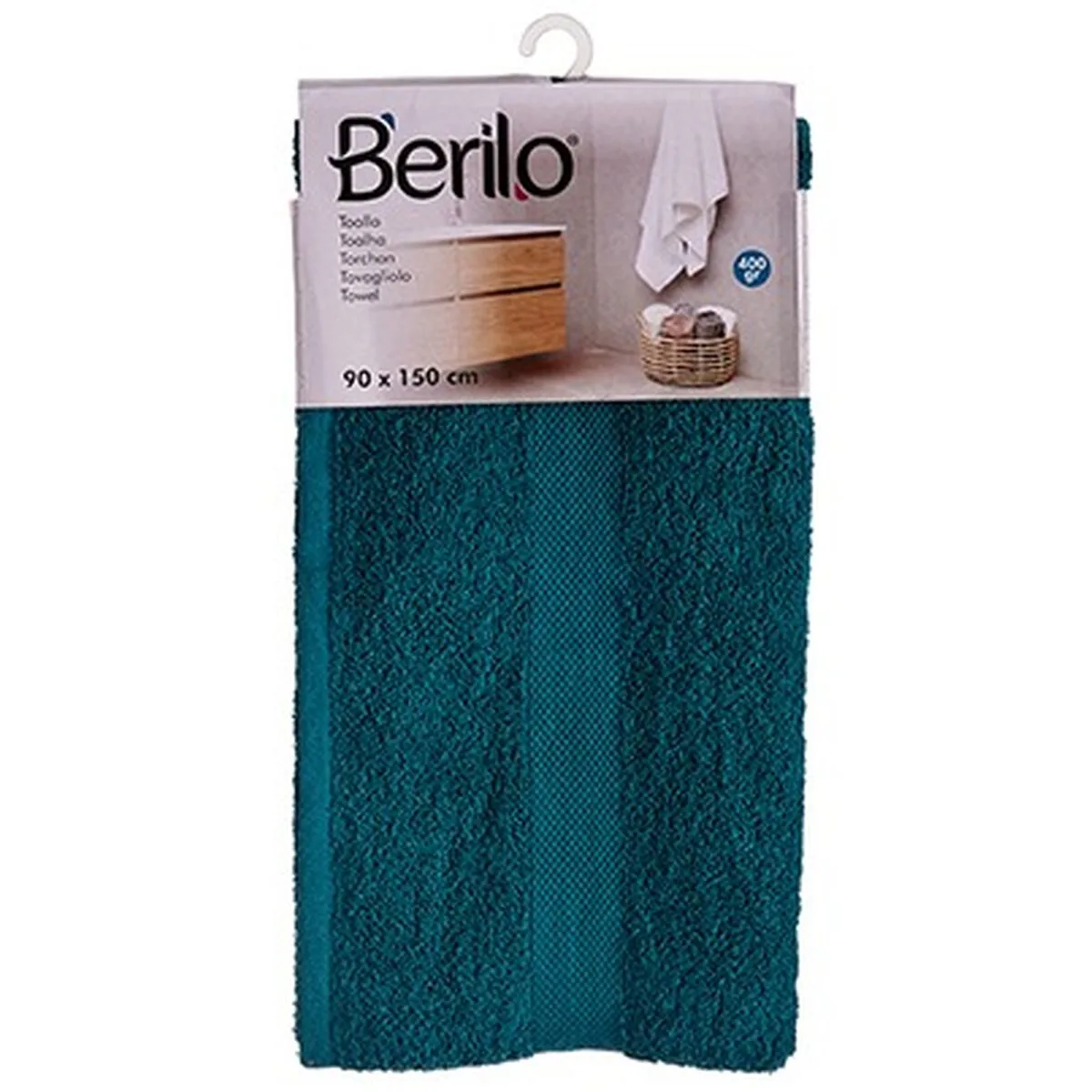 Serviette de toilette berilo 89675 bleu 80 coton 20 polyester 90 x 150 cm 3 unites s362524841. Diaytar : Le curateur de votre quotidien. Des produits soigneusement choisis pour leur originalité et leur utilité