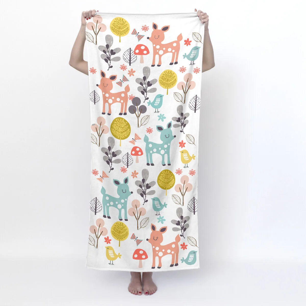 Serviette de toilette happyfriday moshi moshi woodland multicouleur 70 x 150 cm d161132079. Diaytar Mode : Où l'élégance rencontre l'originalité pour un style unique.