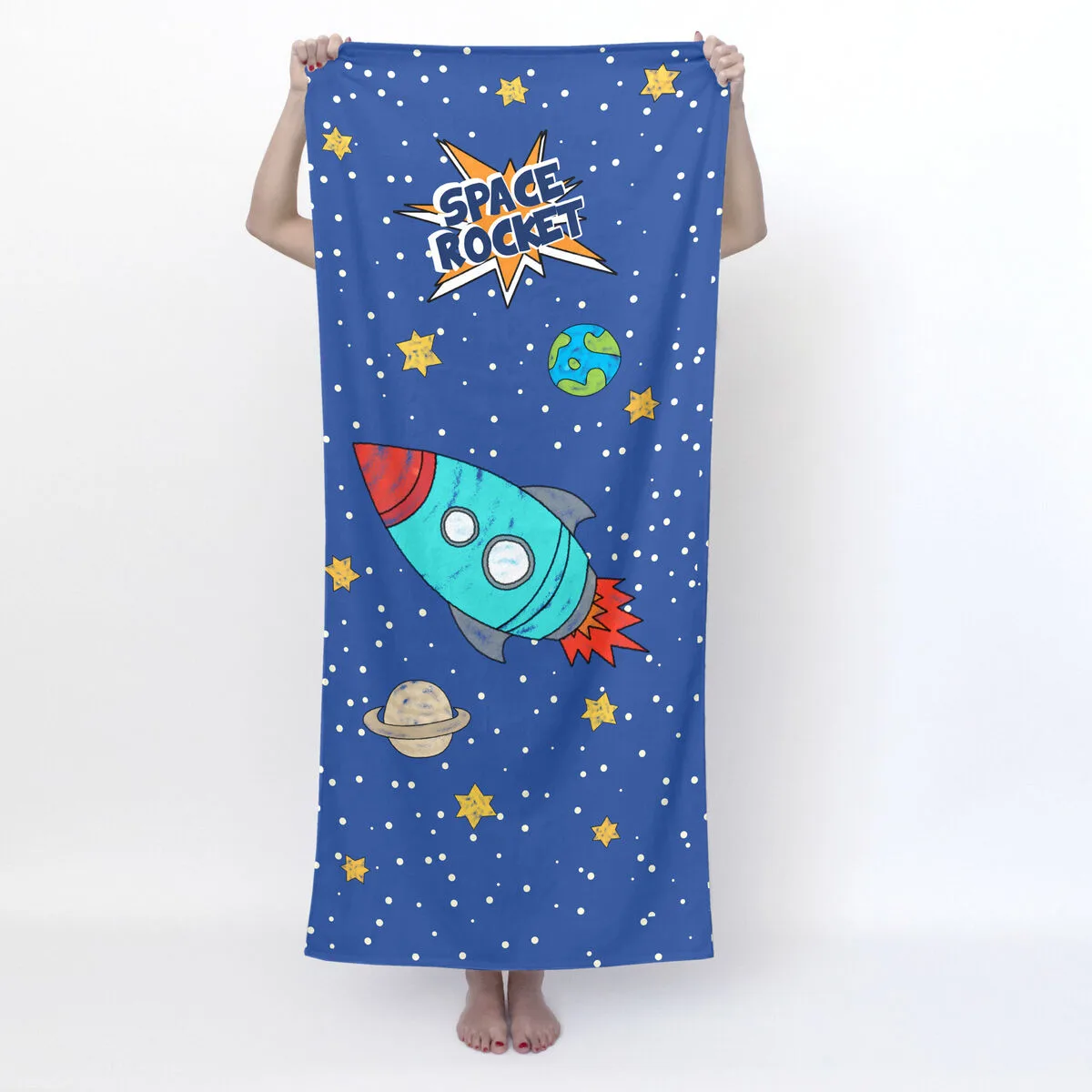 Serviette de toilette happyfriday mr fox space rocket multicouleur 70 x 150 cm d160915374. La boutique en ligne Diaytar, un terrain de jeu infini pour tous ceux qui aiment découvrir des produits utiles et beaux