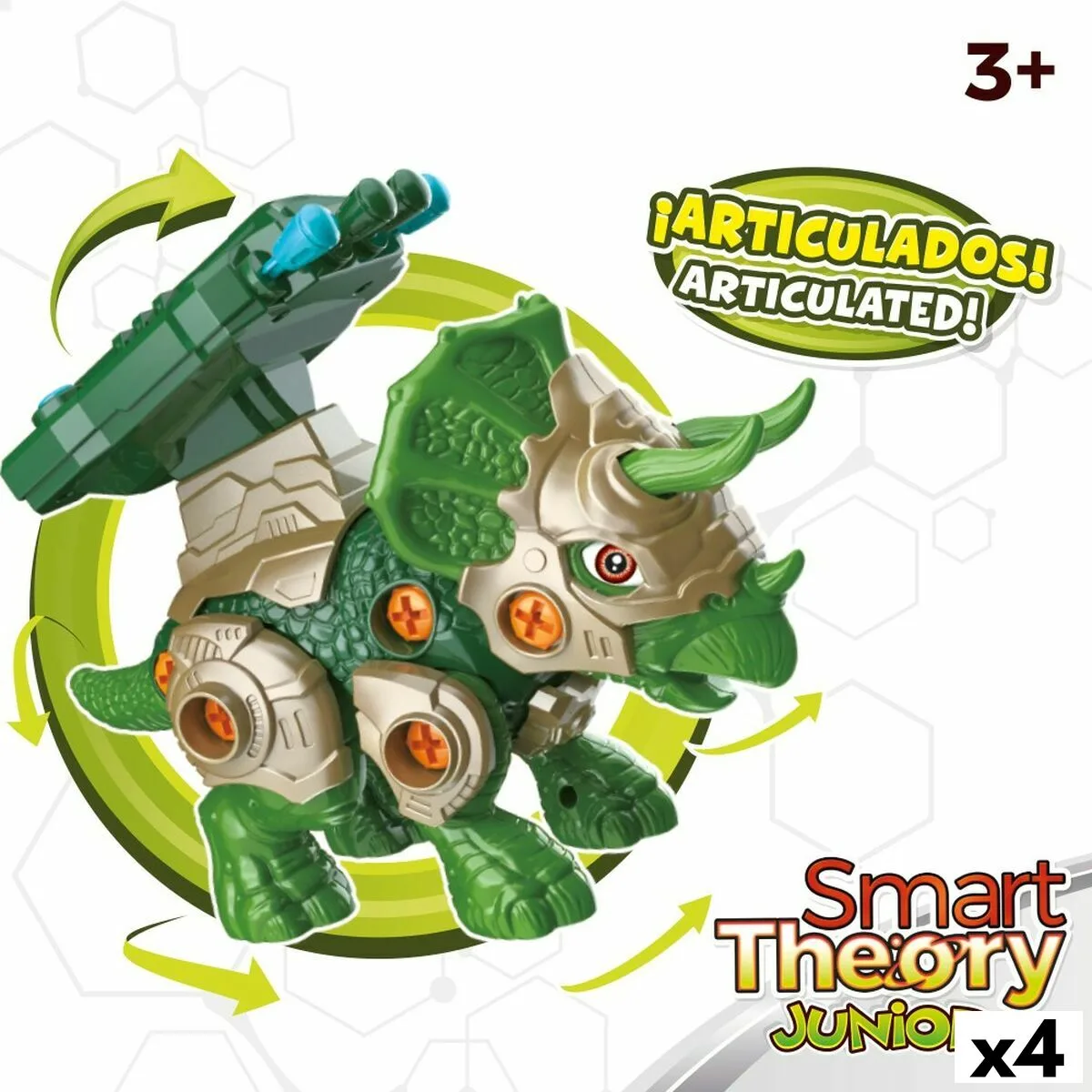Set 2 dinosaures colorbaby 21 x 14 x 9 5 cm articule lance projectiles 4 unites dinosaure s890310552. Diaytar Fashion : Soyez à la pointe de la mode avec nos collections exclusives.