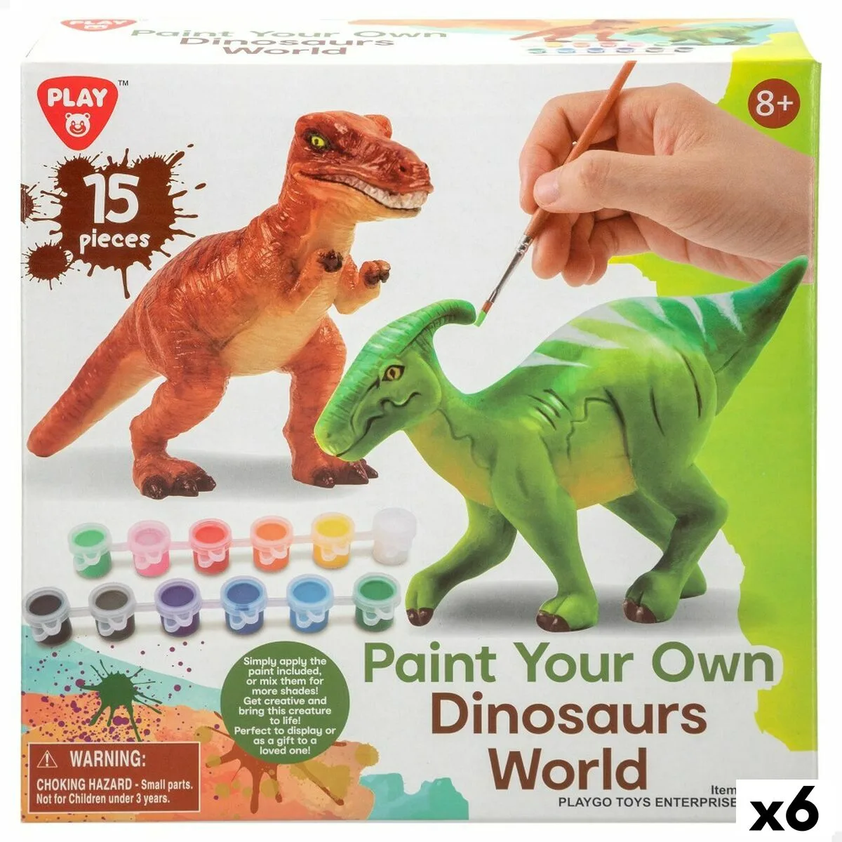 Set 2 dinosaures playgo 15 pieces 6 unites 14 5 x 9 5 x 5 cm dinosaures pour peindre s890037342. Notre ambition pour Diaytar : devenir le réflexe numéro 1 lorsque vous pensez 'produit génial'.
