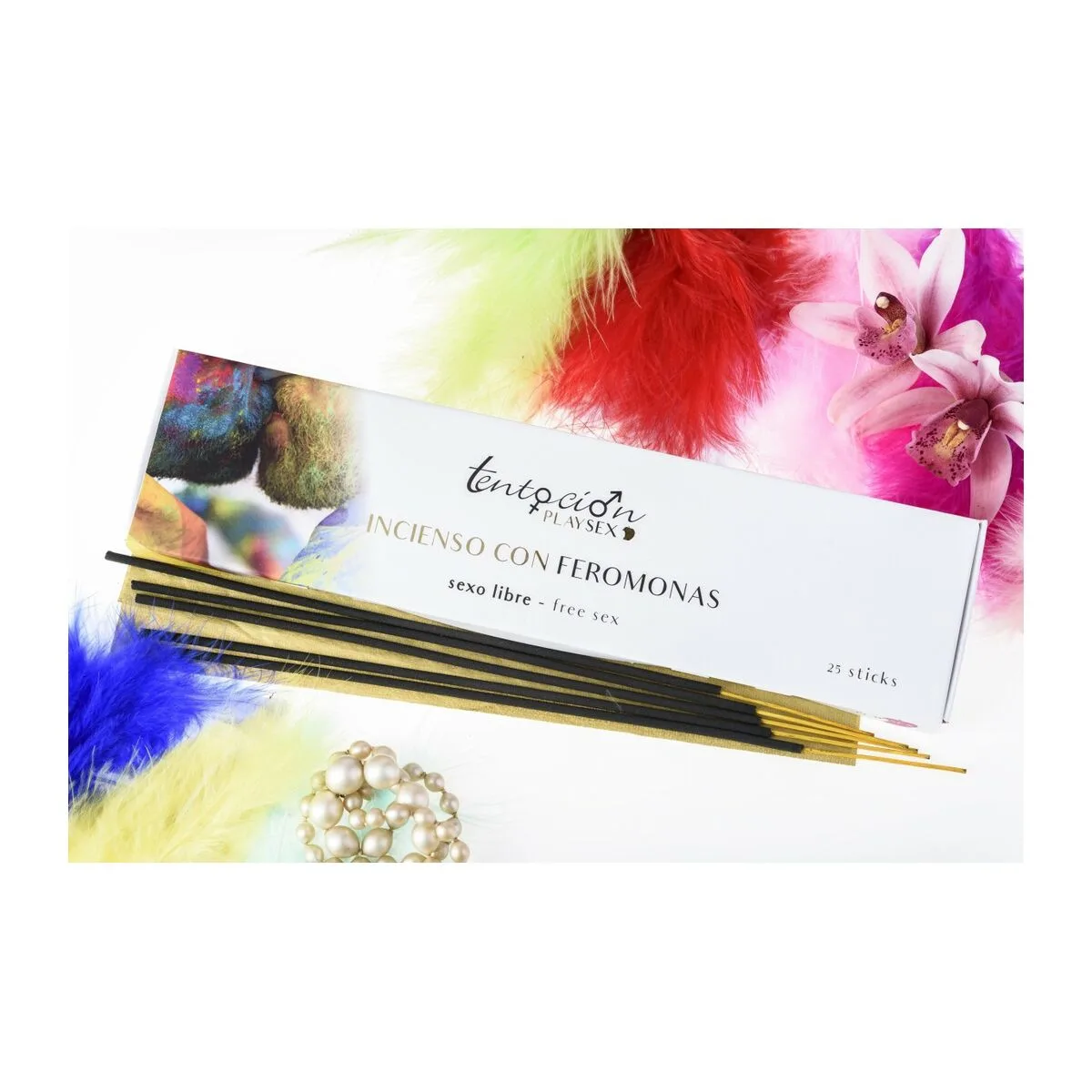 Set d encens tentacion avec pheromones 25 unites m040204322. Du salon à la chambre, Diaytar habille votre intérieur avec élégance.