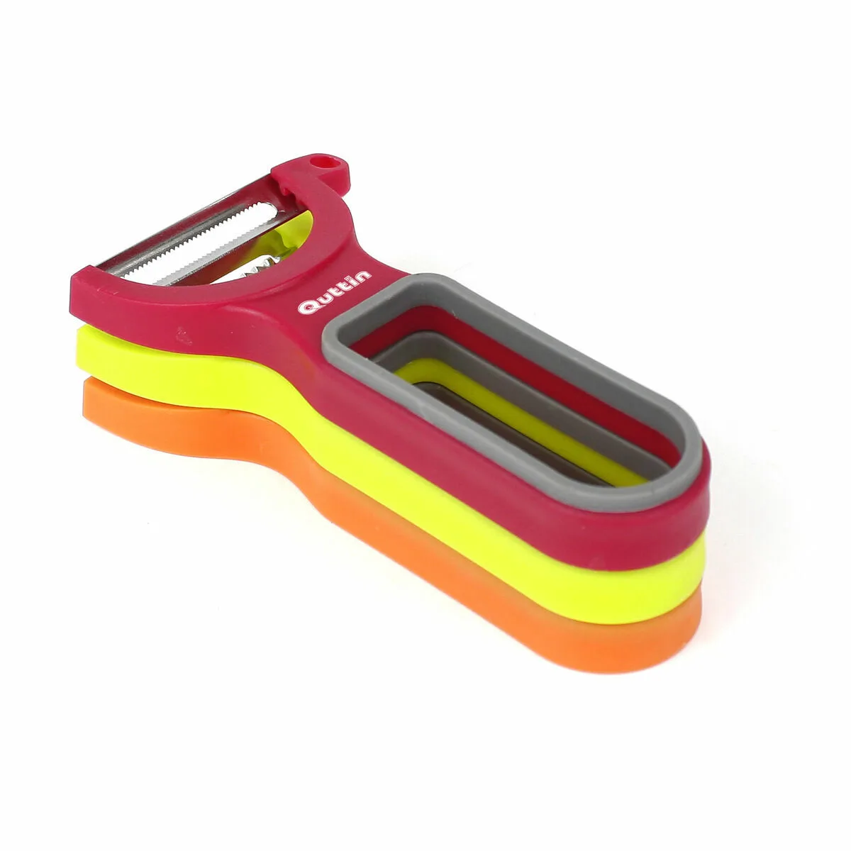 Set d epluchures quttin multicouleur 3 pieces 12 unites s223006034. La chasse aux produits extraordinaires est ouverte. Diaytar vous donne les clés d'un univers shopping infini.