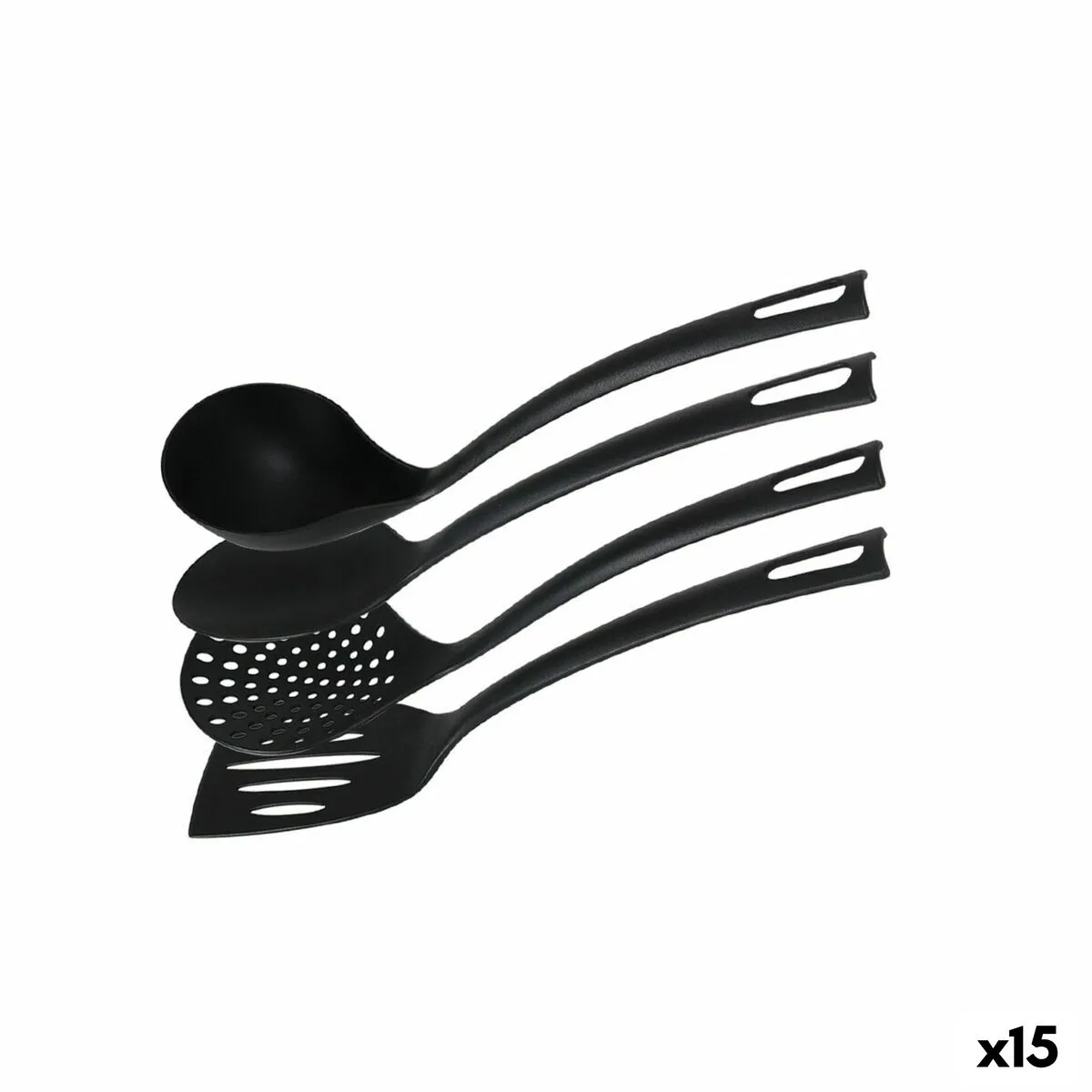 Set d ustensiles de cuisine quttin nylon 4 pieces 15 unites s223159114. Votre foyer mérite le style et le confort des produits Diaytar Home.