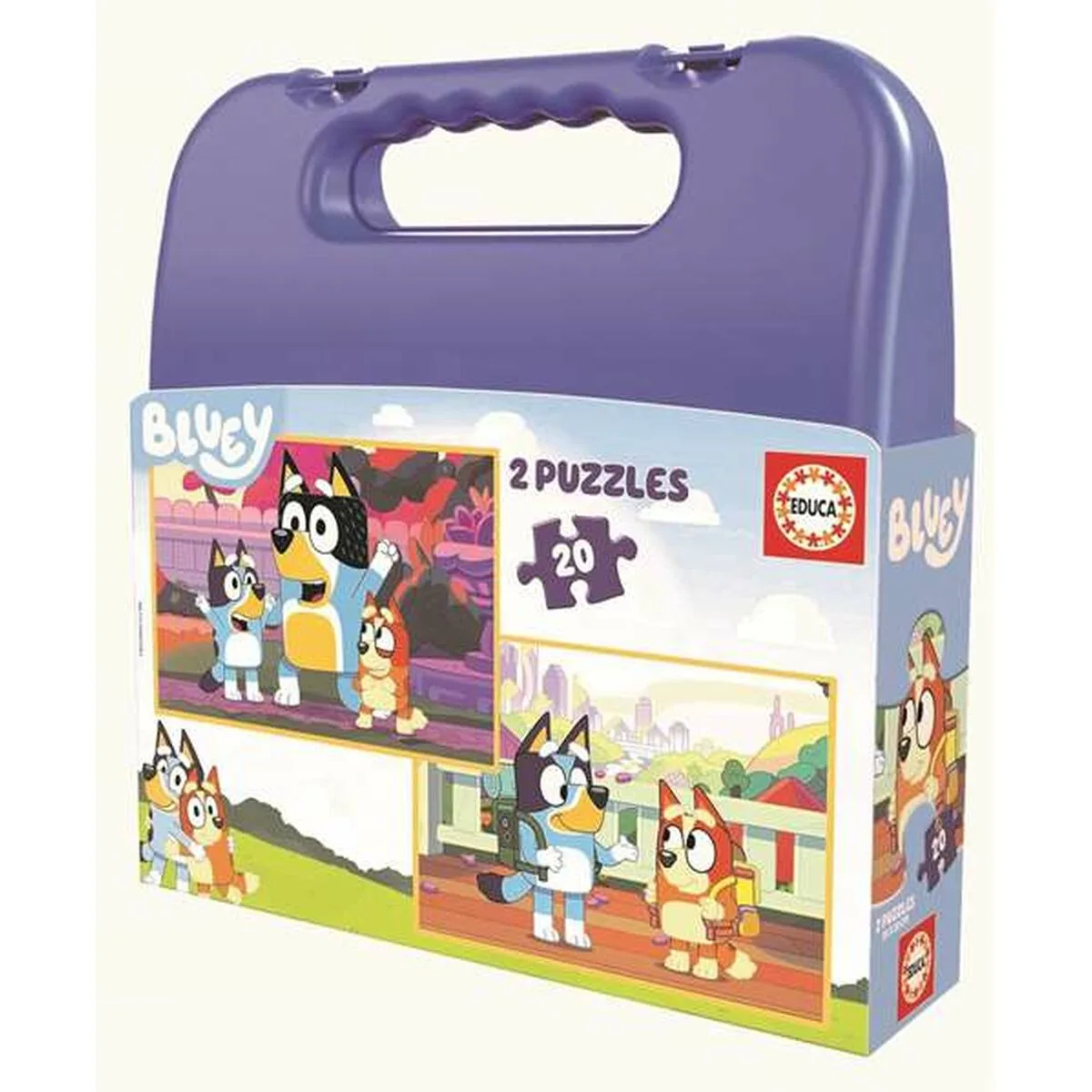 Set de 2 puzzles bluey porte documents 20 pieces s243621868. Découvrez l'univers Diaytar - Des milliers de produits sélectionnés avec soin pour vous.