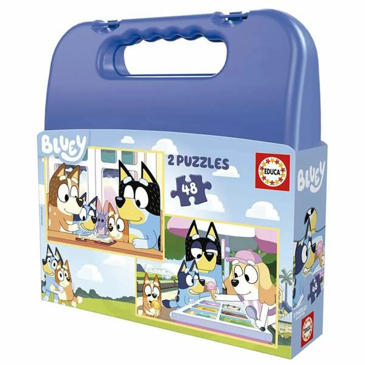 Set de 2 puzzles educa bluey 48 pieces s243305497. La mode selon Diaytar : audacieuse, accessible et toujours dans l'air du temps.