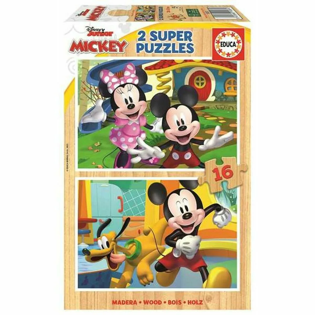 Set de 2 puzzles mickey mouse 19287 16 pieces 36 cm s718868761. Notre raison d'être : vous faire économiser le plus précieux des resources : votre temps. Bienvenue sur Diaytar, les produits triés sur le volet.