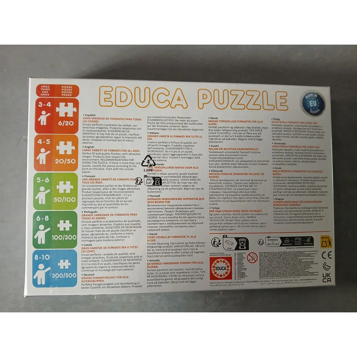 Set de 2 puzzles stitch 100 pieces s243622444. Diaytar, c'est le cercle vertueux : des produits de qualité qui améliorent votre vie, qui vous rendent heureux, alors vous revenez.