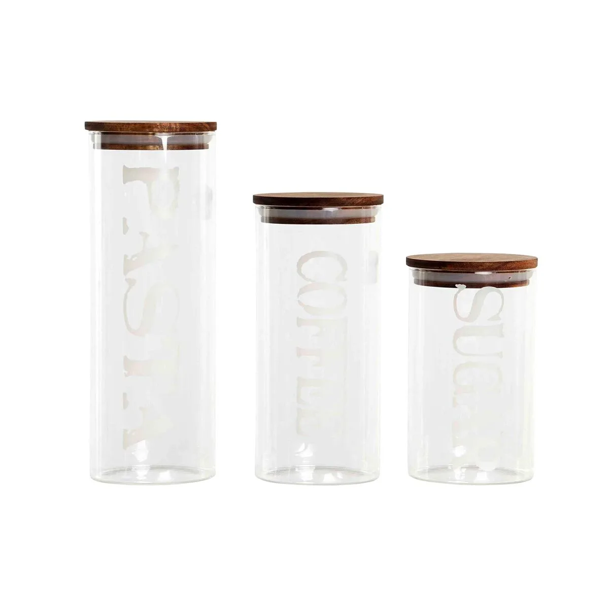 Set de 3 boites dkd home decor 10 2 x 10 2 x 27 7 cm naturel transparent acacia lettres verre borosilicate s304177368. Oubliez tout ce que vous savez sur le e-commerce. Diaytar réécrit les règles avec une offre audacieuse et éclectique.