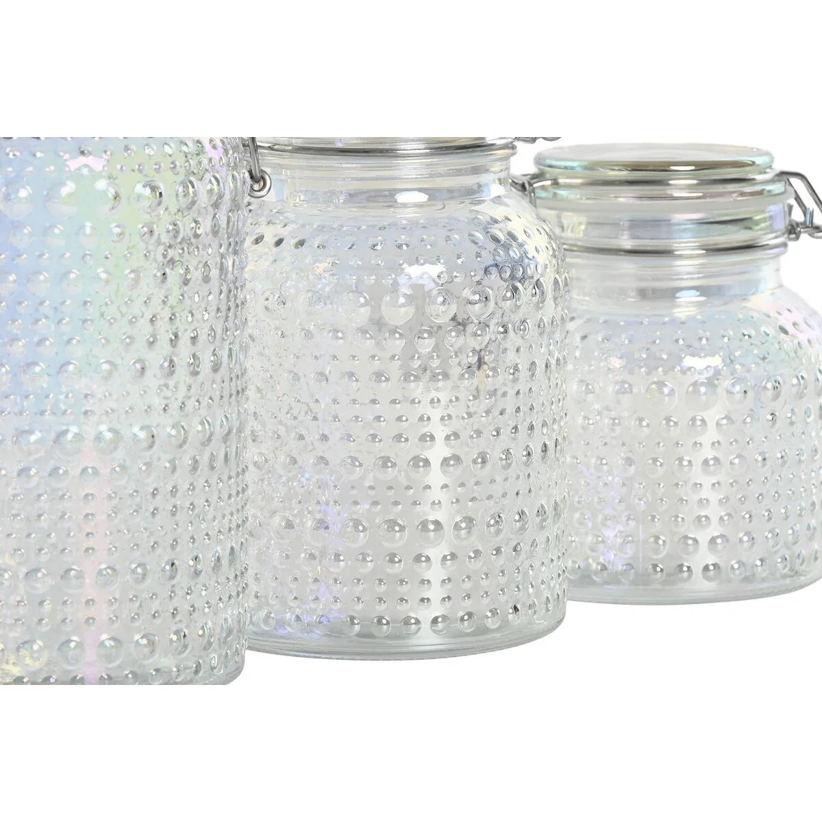 Set de 3 boites home esprit transparent metal verre 1 2 l 3 pieces s305951272. Diaytar, c'est la vitrine ultime des produits qui comptent vraiment, ceux qui simplifient et embellissent existant.