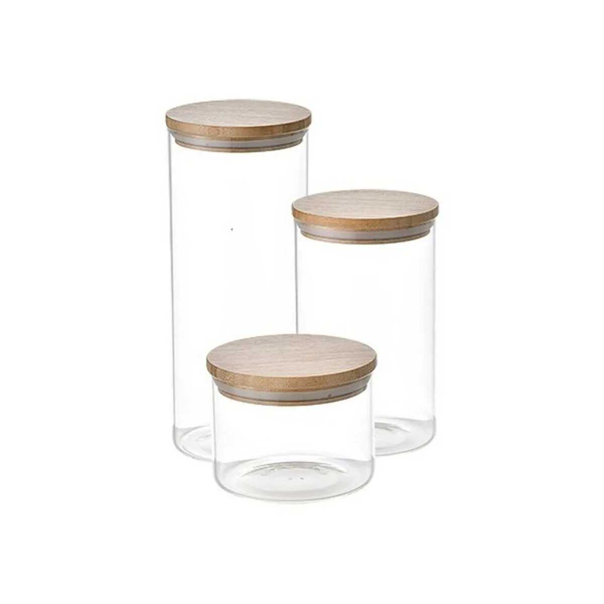 Set de 3 boites san ignacio transparent verre s791425231. Diaytar incarne le nouveau visage du e-commerce : agile, éclectique et profondément ancré dans les tendances du moment