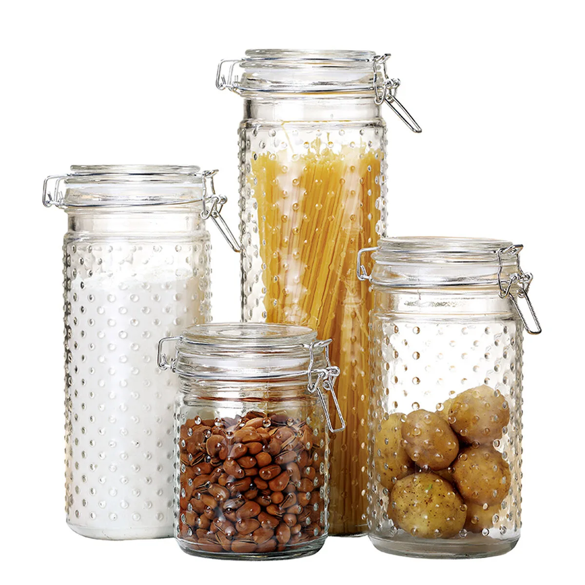 Set de 4 boites dkd home decor verre transparent acier inoxydable 10 x 10 x 33 cm s304141360. Diaytar a foi en une idée simple : les meilleurs produits, qu'ils soient électroniques ou généraux, embellissent le quotidien