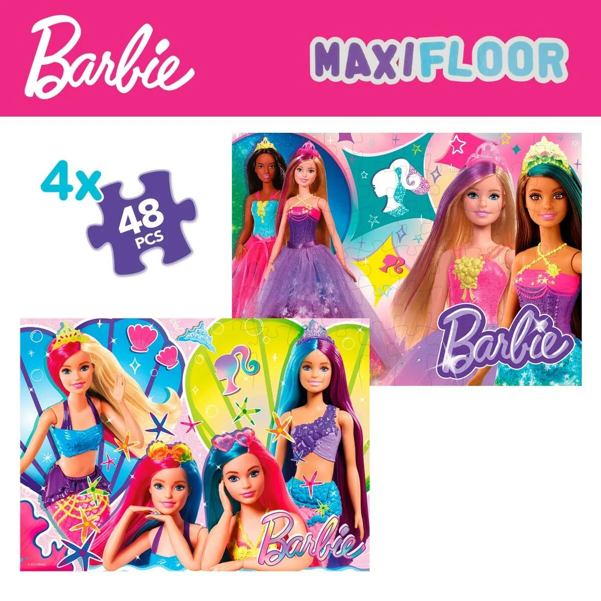 Set de 4 puzzles barbie maxifloor 192 pieces 35 x 1 5 x 25 cm s890208311. Nous traitons chaque produit Diaytar avec le même respect que si nous devions l'offrir à un proche. La qualité est non-négociable.