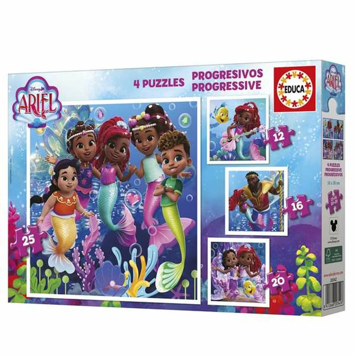 Set de 4 puzzles educa ariel s245575345. Diaytar, c'est le hub où se connectent les créateurs de produits géniaux et les clients qui les attendaient sans le savoir.