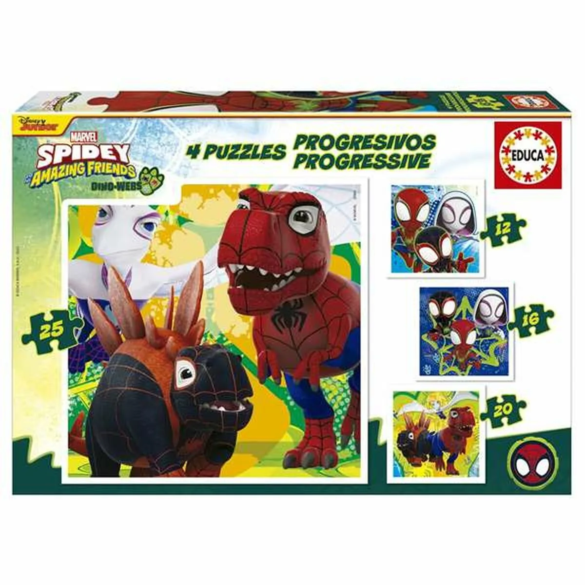 Set de 4 puzzles educa dino spidey 4 unites s245575476. Diaytar, c'est la fusion entre le meilleur de l'artisanat et le cutting-edge de la technologie, au service de votre quotidien.