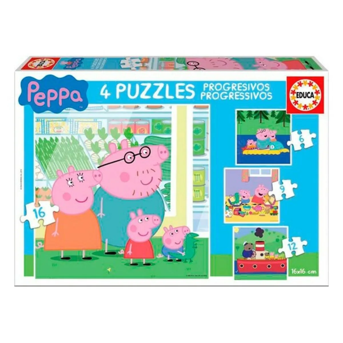 Set de 4 puzzles peppa pig educa s240362760. Explorez sans limite l'offre Diaytar : des milliers de produits pour satisfaire votre soif de nouveauté et de qualité