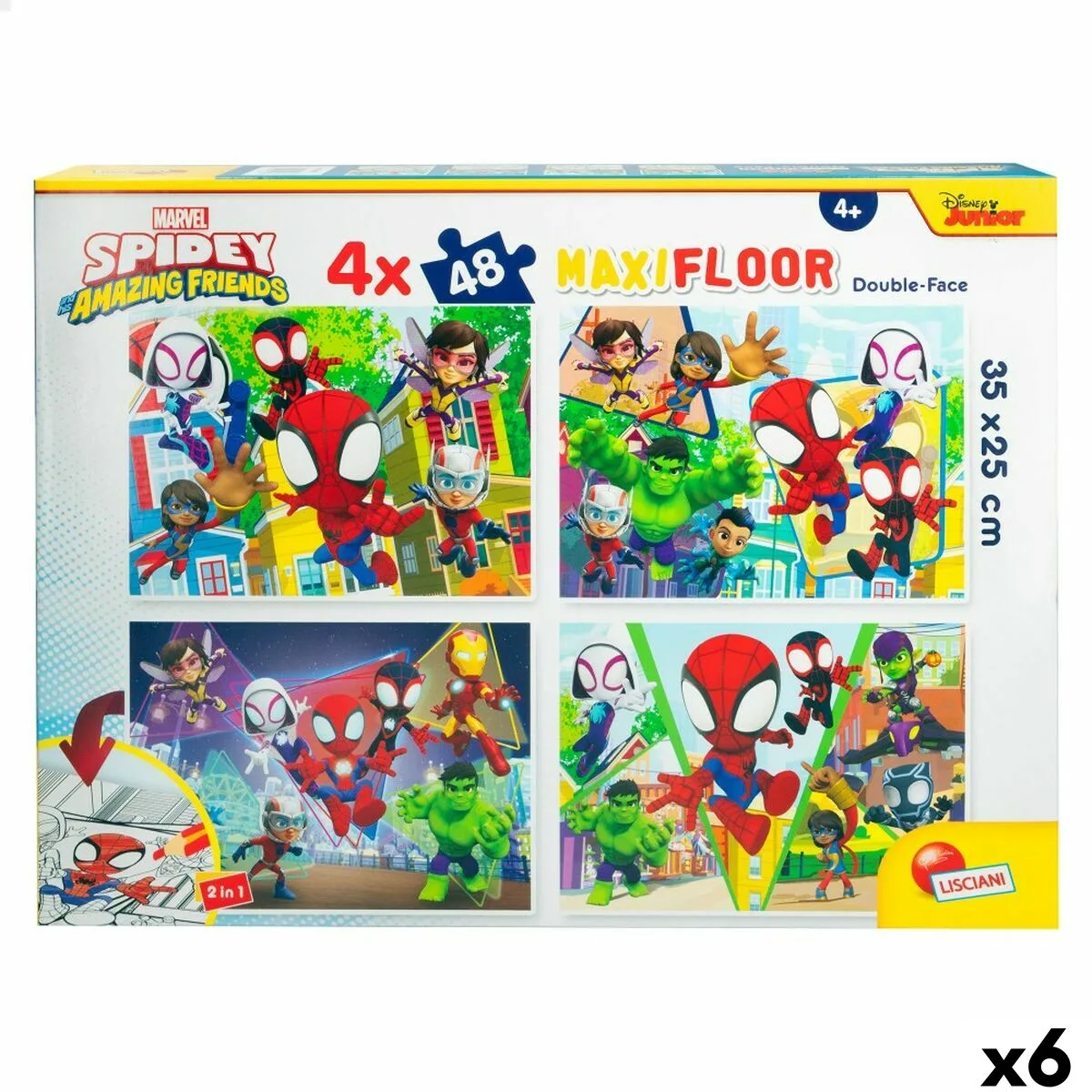 Set de 4 puzzles spidey 35 x 1 5 x 25 cm 48 pieces 6 unites s890257233. Avec Diaytar, faites le plein d'idées et de produits ingénieux pour toutes les pièces de votre maison et tous les aspects de votre vie
