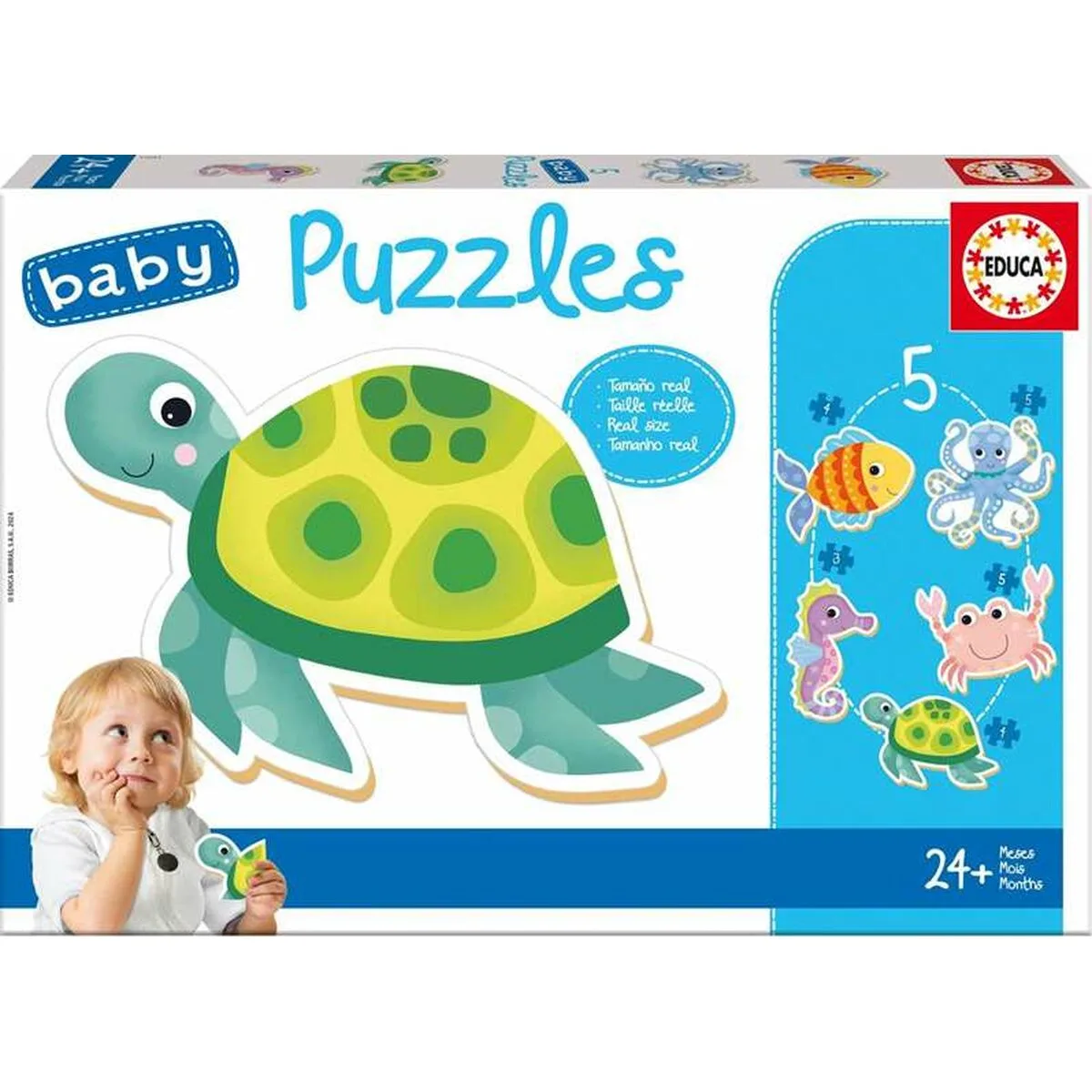 Set de 5 puzzles educa enfant animaux aquatiques s243621128. Nous croyons en la puissance de la simplicité. Les produits Diaytar sont beaux, utiles, et incroyablement simples à utiliser.
