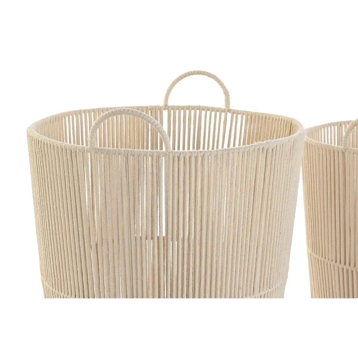 Set de basket dkd home decor beige metal 42 x 42 x 51 cm 3 pieces s303917833. Avec Diaytar, faites le plein d'idées et de produits ingénieux pour toutes les pièces de votre maison et tous les aspects de votre vie