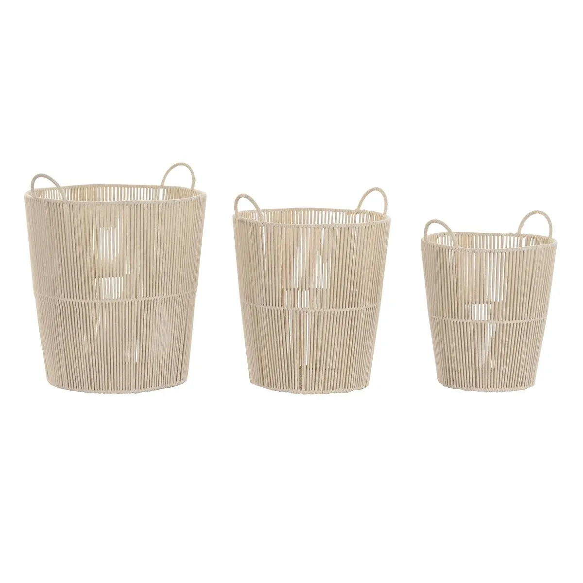 Set de basket dkd home decor beige metal 42 x 42 x 51 cm 3 pieces s303917835. L'expérience Diaytar : une interface fluide pour découvrir une multitude de produits alignés avec les tendances actuelles