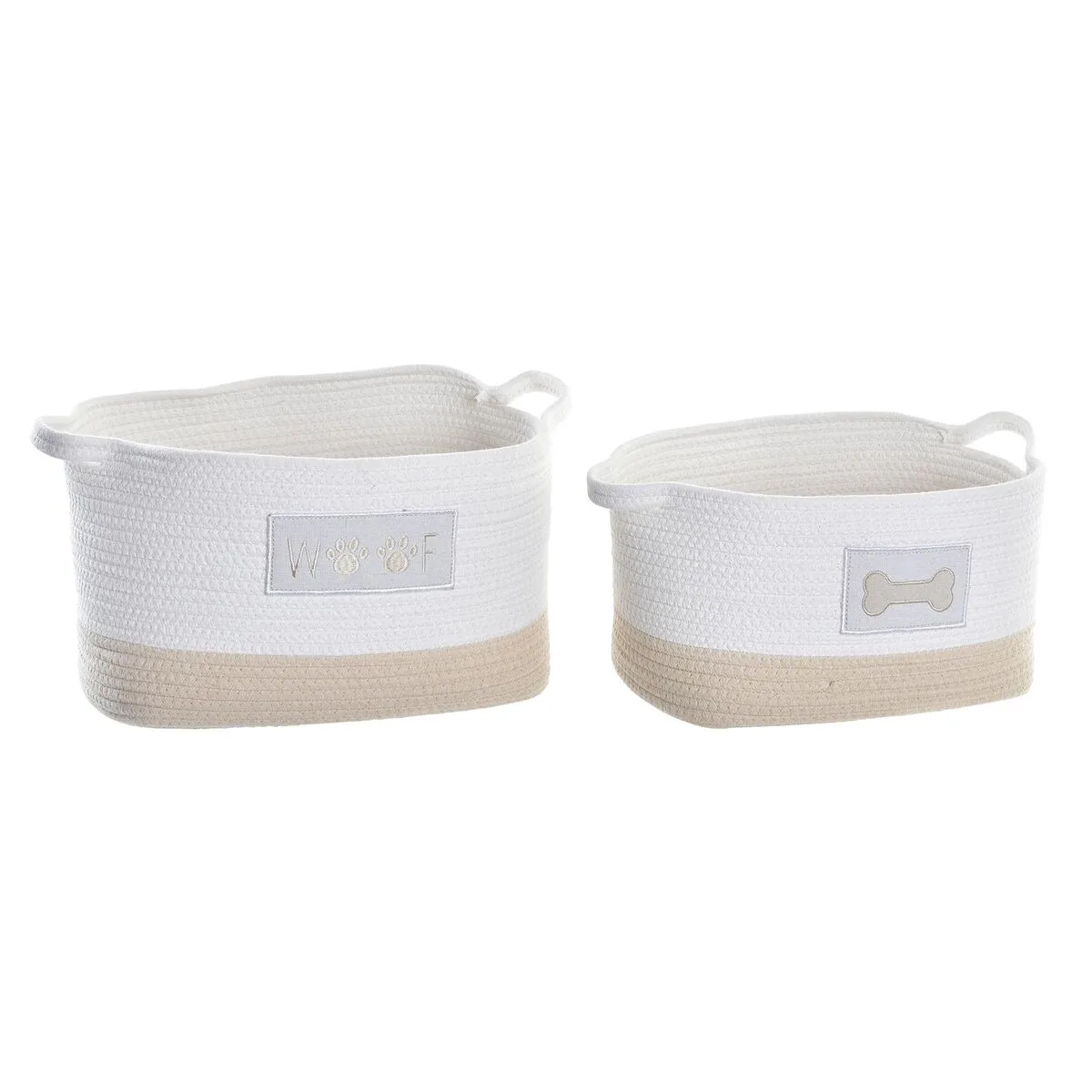 Set de basket dkd home decor blanc creme 43 x 30 x 23 cm 2 pieces s302892361. Diaytar est le trait d'union entre le monde de la tech et celui du lifestyle, pour une expérience utilisateur sans faille.