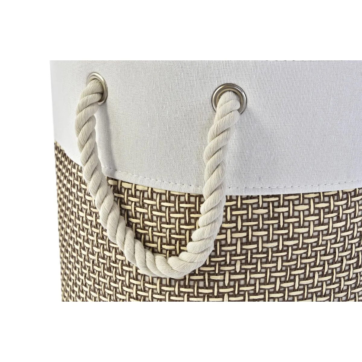 Set de basket dkd home decor blanc marron gris 40 x 40 x 49 cm 4 kg 3 pieces 2 unites s302899585. La chasse aux produits extraordinaires est ouverte. Diaytar vous donne les clés d'un univers shopping infini.