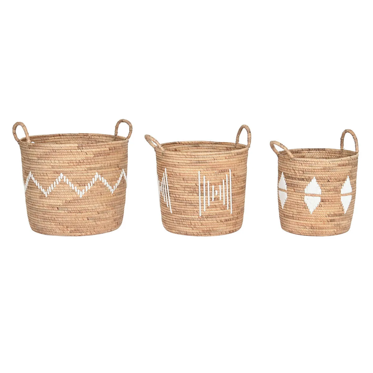 Set de basket dkd home decor blanc naturel corde herbier marin 3 pieces s304293589. Nous avons créé Diaytar pour être le point de repère dans le paysage souvent confuse du e-commerce généraliste.