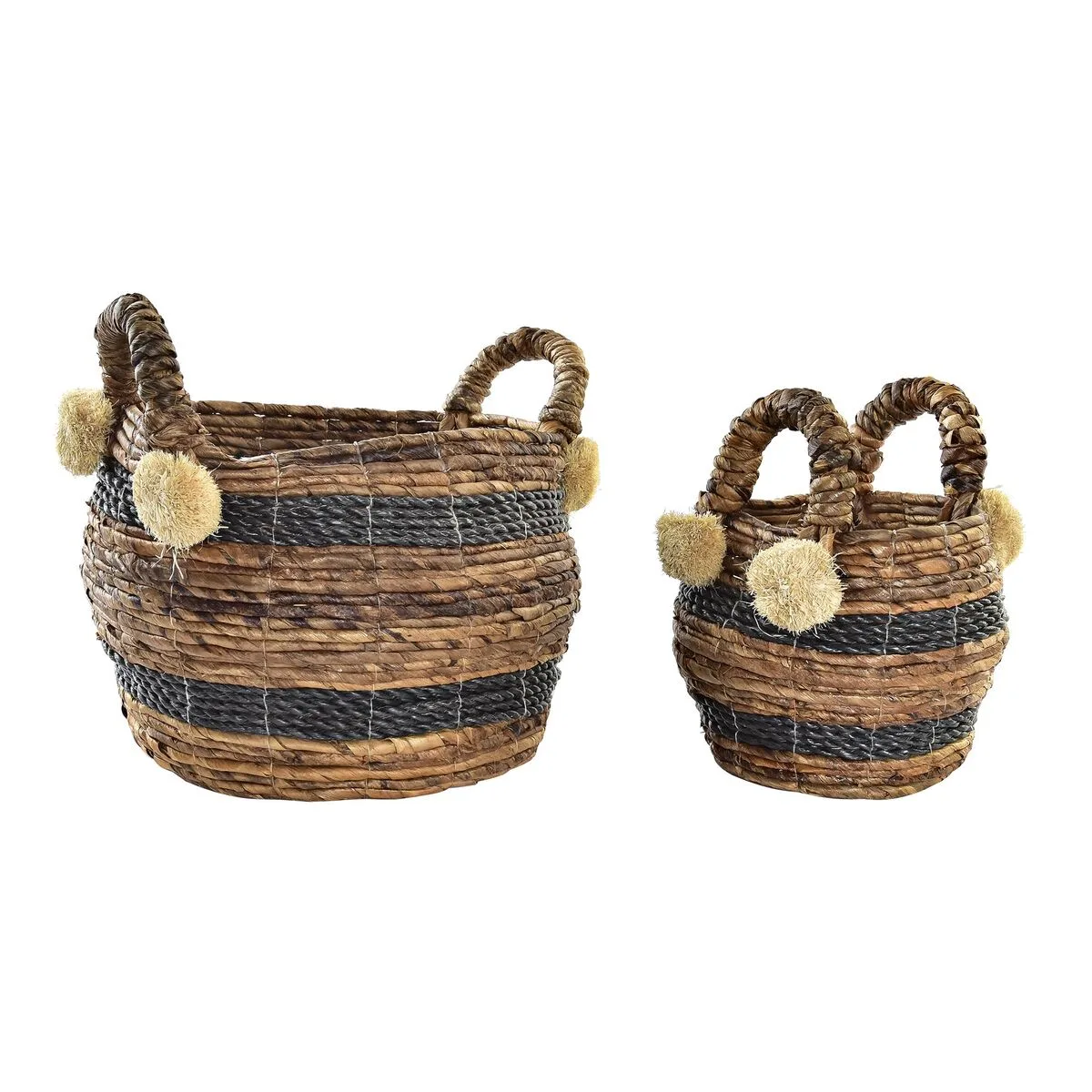 Set de basket dkd home decor fibre naturelle 31 x 31 x 33 cm colonial s302898319. Diaytar révolutionne votre expérience d'achat en ligne avec une curation unique de produits tendance, high-tech et lifestyle