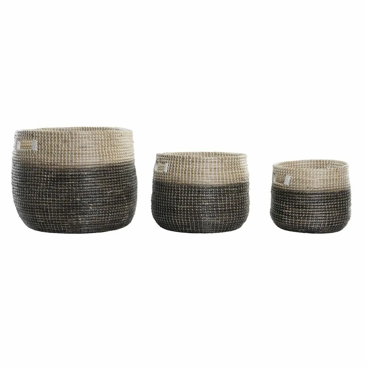 Set de basket dkd home decor gris naturel herbier marin 3 pieces s301862310. Tendance, confort et qualité : la trilogie gagnante de Diaytar Mode.
