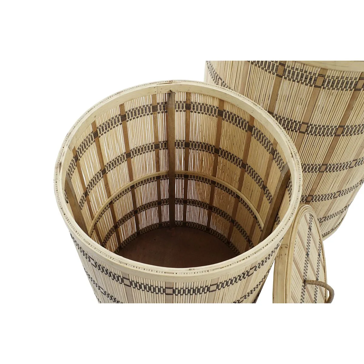 Set de basket dkd home decor marron naturel bambou 2 pieces s303924884. Diaytar : Parce que vos goûts sont éclectiques, notre offre de produits l'est tout autant. Explorez sans modération.
