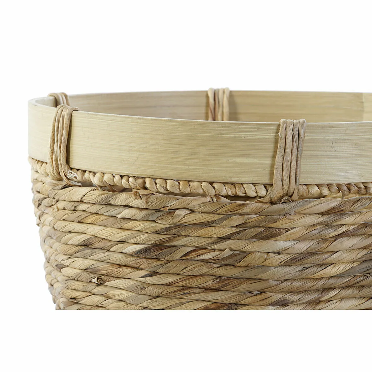 Set de basket dkd home decor marron naturel bambou joncs tropical 40 x 40 x 23 cm 3 pieces s302869047. Notre équipe Diaytar parcourt le globe pour vous dénicher les produits généraux et électroniques les plus prometteurs