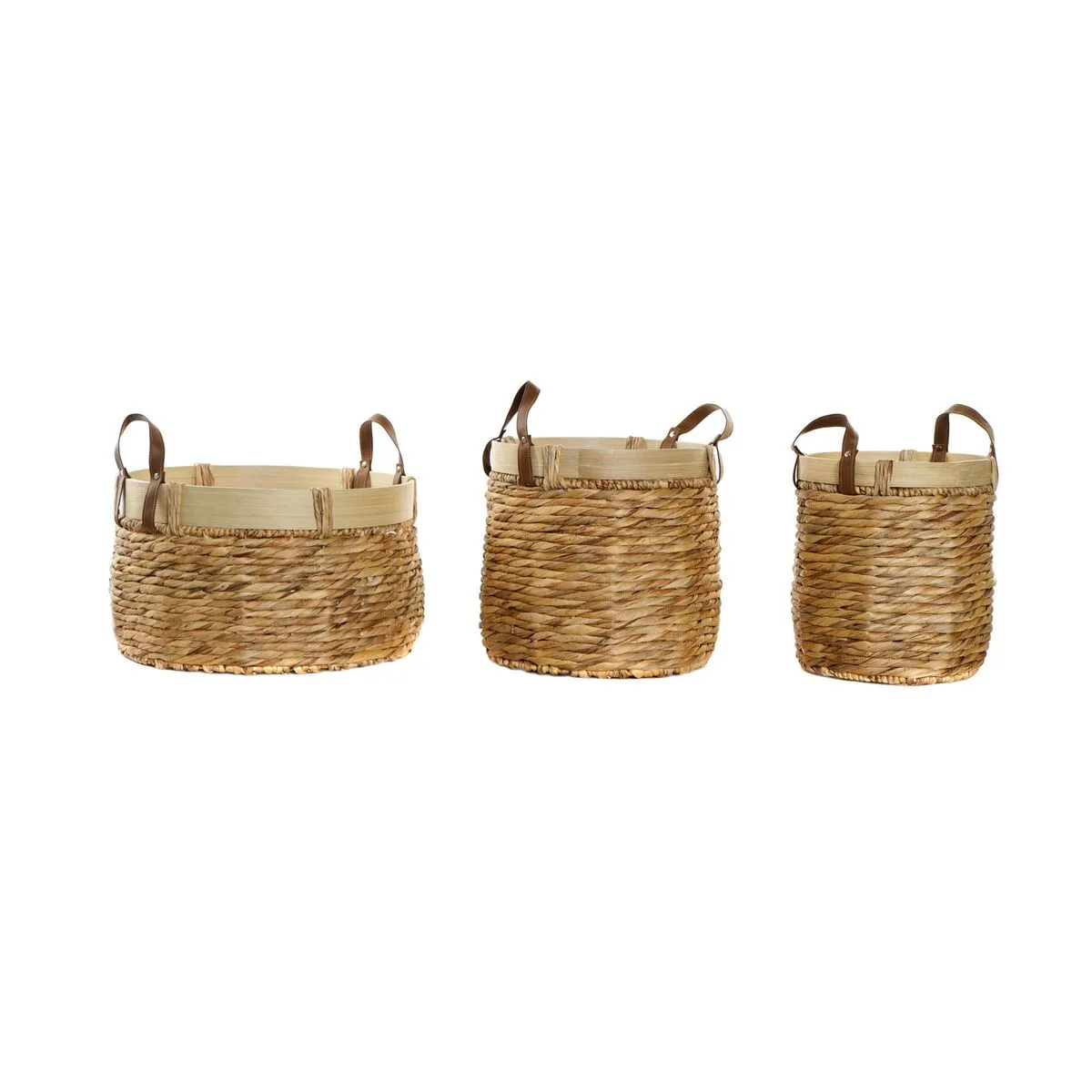 Set de basket dkd home decor marron naturel bambou joncs tropical 40 x 40 x 24 cm 4 kg 3 pieces s302869156. L'aventure Diaytar commence ici : parcourez un catalogue généraliste unique où la surprise et la qualité sont au rendez-vous