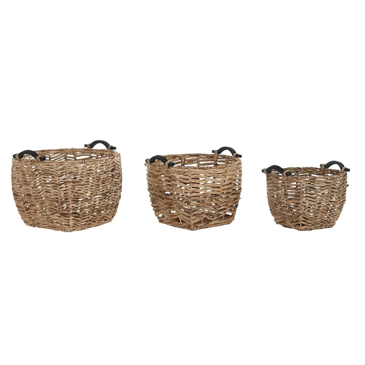 Set de basket dkd home decor naturel bois fibre naturelle 3 pieces s302891022. Style et élégance se conjuguent parfaitement dans notre rayon mode Diaytar.