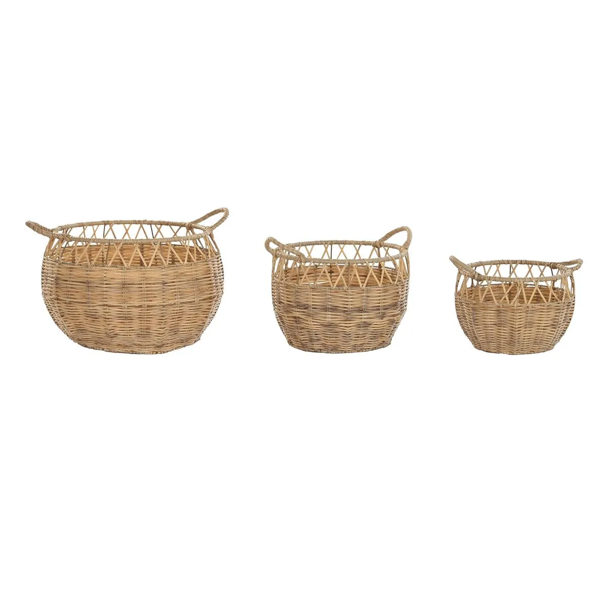 Set de basket dkd home decor naturel metal polyethylene 38 x 38 x 34 cm 38 x 38 x 27 cm 3 pieces s303918049. Diaytar a bâti sa réputation sur un mélange parfait entre produits technologiques innovants et articles généraux de qualité supérieure