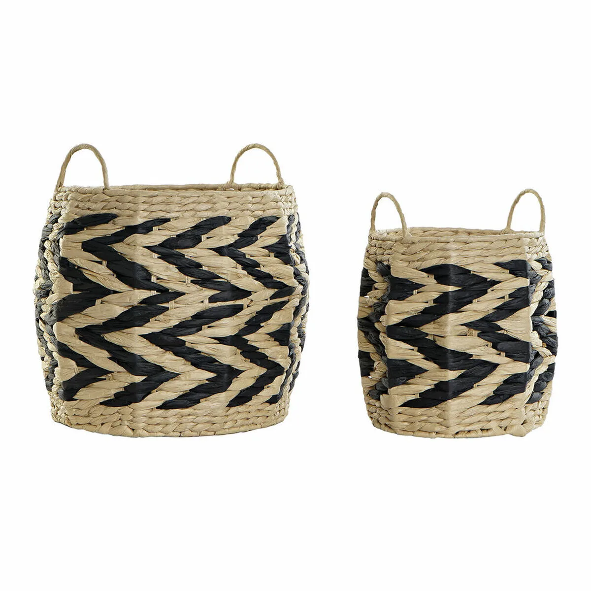 Set de basket dkd home decor noir marron clair fibre naturelle 2 pieces s301854517. Avec Diaytar, profitez d'une sélection généraliste qui a du caractère et qui reflète les aspirations de notre époque