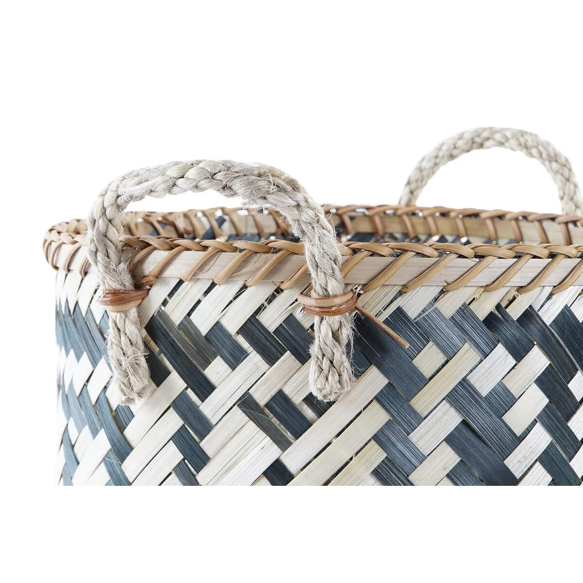 Set de basket dkd home decor noir naturel bambou 40 x 38 x 38 cm 3 pieces 3 unites s302894267. La qualité Diaytar : un engagement, une promesse, une satisfaction garantie.