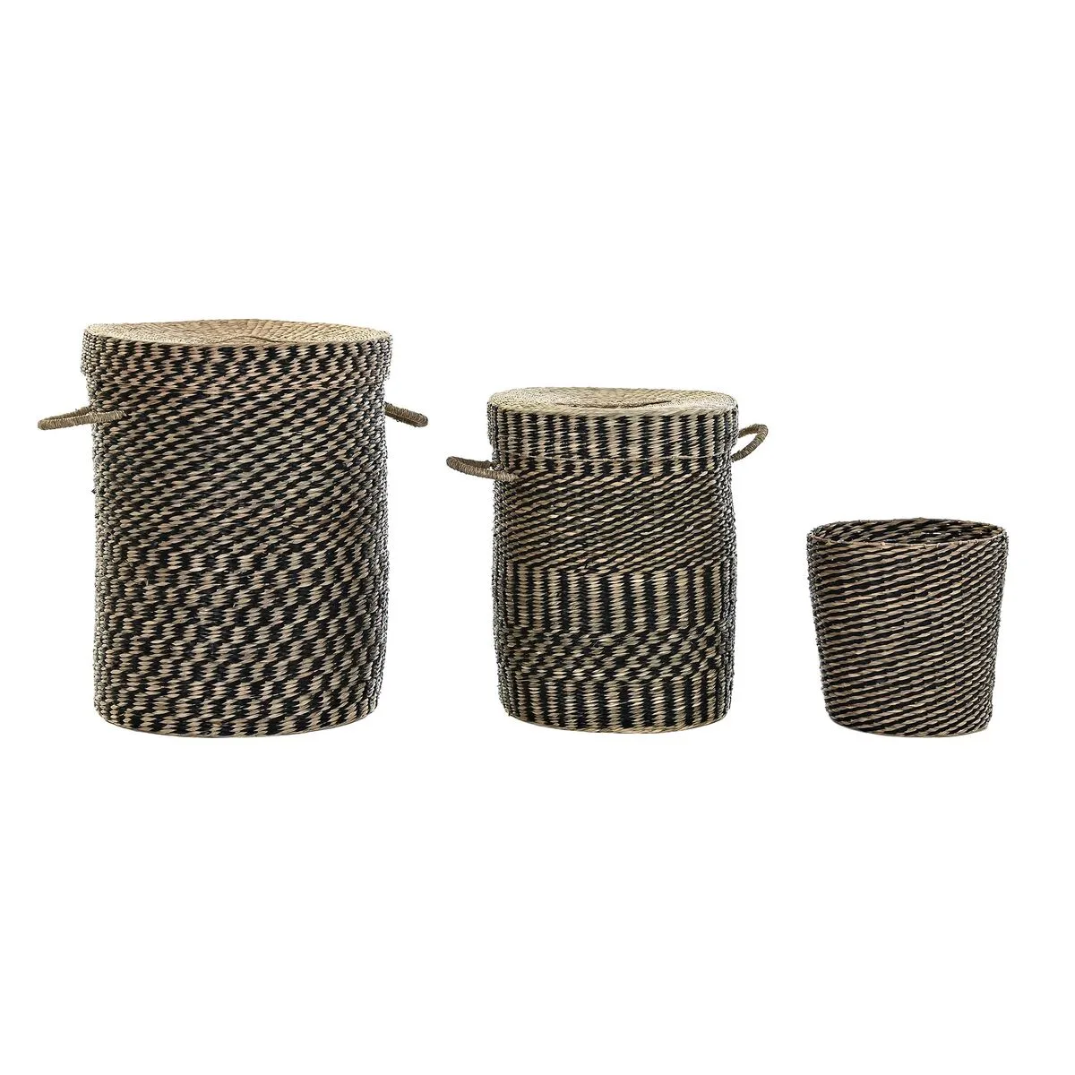 Set de basket dkd home decor noir naturel fibre naturelle 4 kg 3 pieces 3 unites s302891696. Diaytar, c'est la convergence entre votre style unique et notre sélection infinie de produits qui lui correspondent.