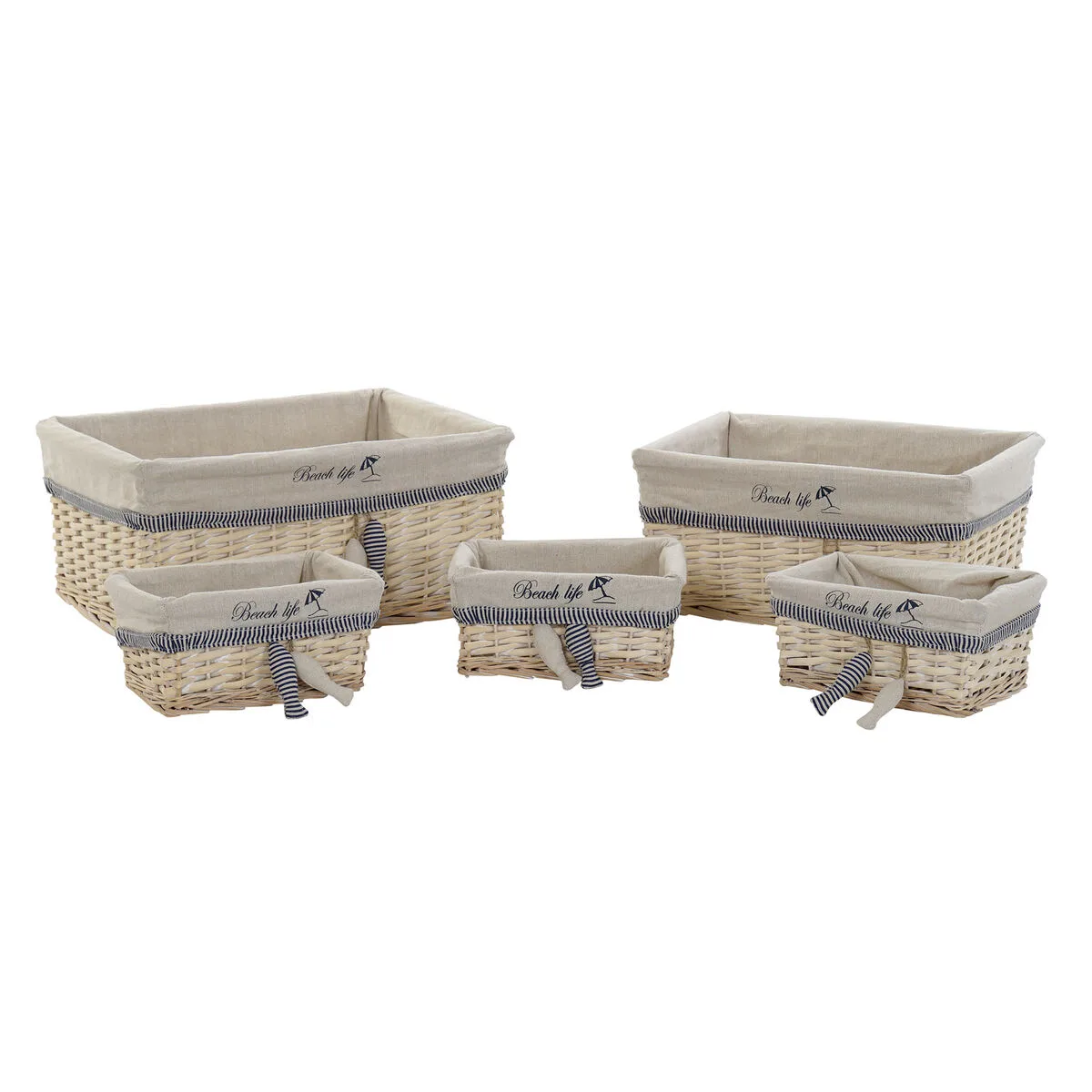Set de basket dkd home decor spirales mediterraneen 48 x 38 x 13 cm s304296755. Diaytar : Votre guide shopping pour une sélection exigeante de produits tendance, technologiques et domestiques