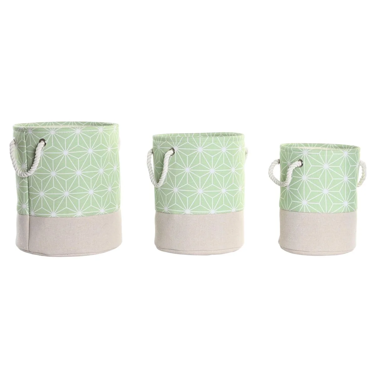 Set de basket dkd home decor vert beige geometrique 30 x 30 x 35 cm 4 kg 3 pieces 3 unites s302896448. Bienvenue dans le cercle très sélect des acheteurs inspirés. Diaytar révèle les produits qui définiront demain.