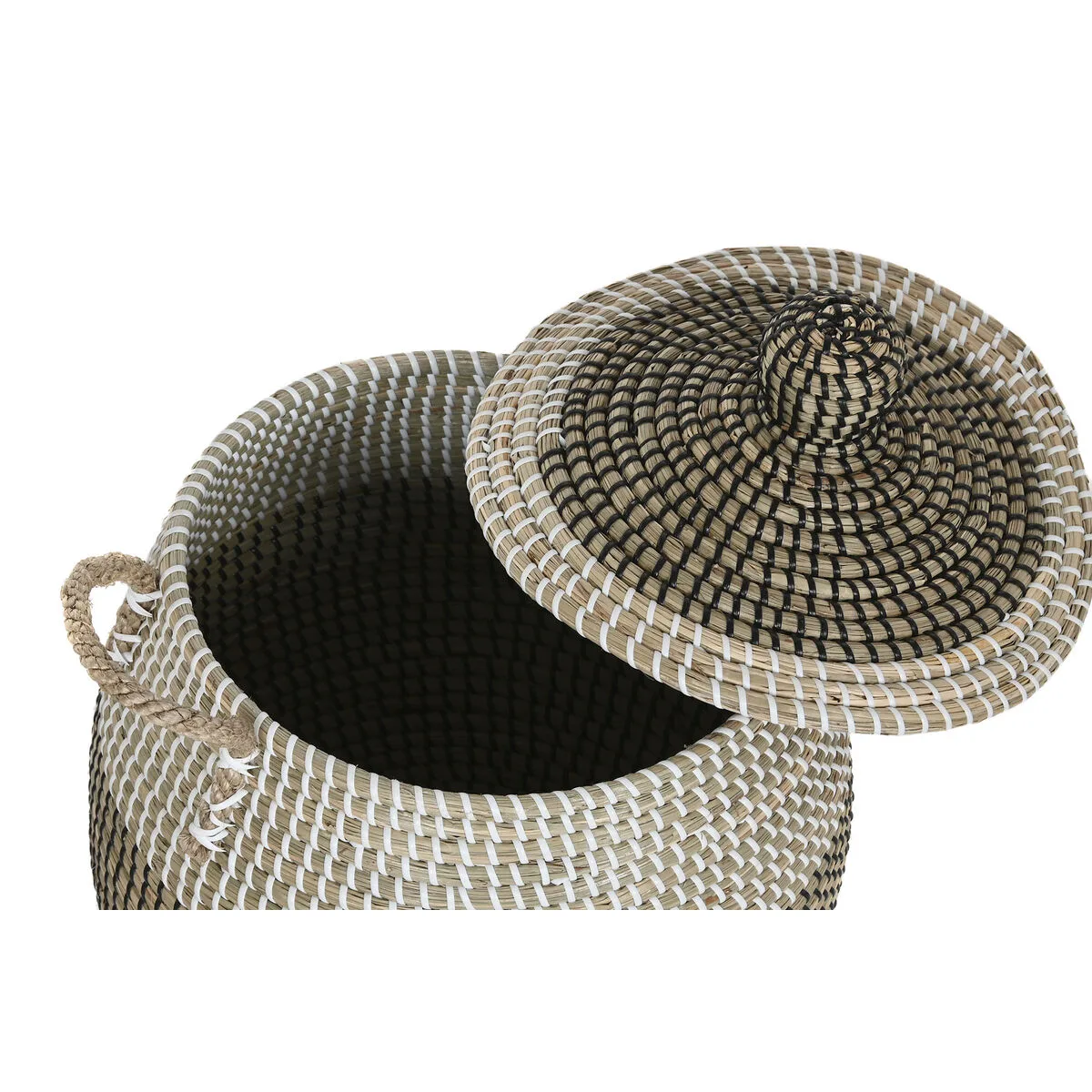 Set de basket home esprit blanc noir naturel 2 pieces s305777393. Diaytar s'engage à vous proposer une expérience shopping unique avec des produits généraux innovants, tendance et toujours à prix attractifs
