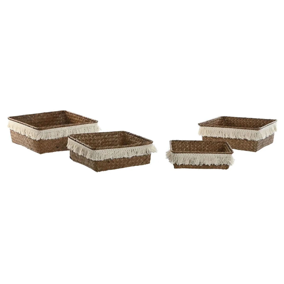 Set de basket home esprit fibre naturelle boho use 26 x 26 x 10 cm s305999289. Diaytar, c'est la démonstration que le meilleur des produits est à portée de clic, sans compromis, sans attente.