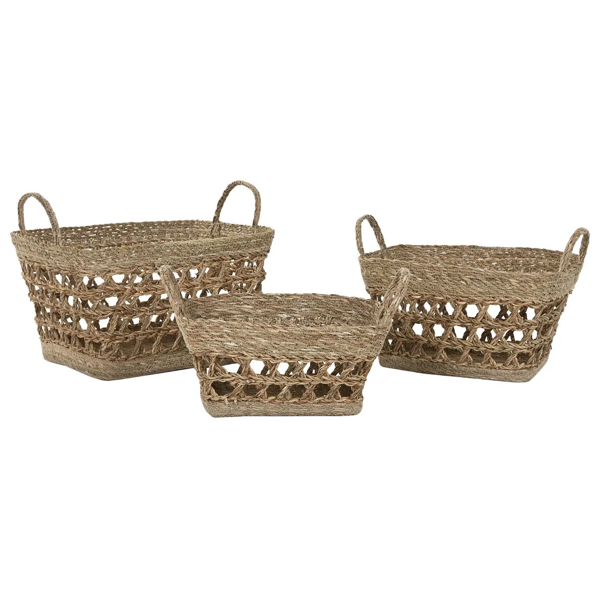 Set de basket home esprit herbier marin tropical 45 x 35 x 35 cm s306049049. Découvrez l'univers Diaytar - Des milliers de produits sélectionnés avec soin pour vous.