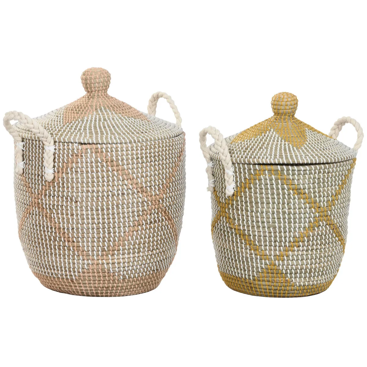 Set de basket home esprit jaune corail herbier marin 2 pieces s306171569. Diaytar puise sa force dans sa capacité à sans cesse renouveler son offre avec des produits généraux frais et inattendus