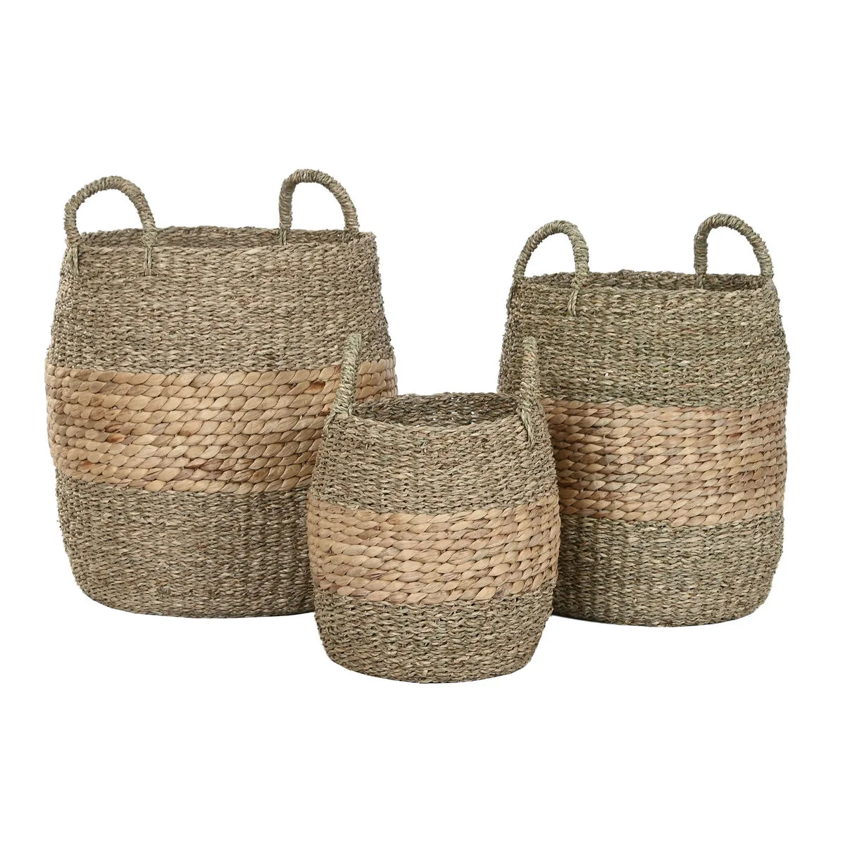 Set de basket home esprit naturel jacinthe d eau 3 pieces s306082972. Osez l'originalité avec les créations mode exclusives de Diaytar.