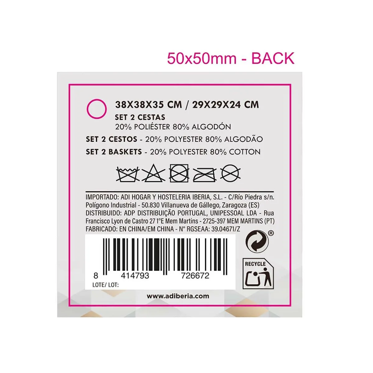 Set de basket vinthera moa coton metal 2 pieces gris s271103227. Pour un quotidien optimisé et stylisé, faites confiance à Diaytar et son expertise en produits généraux et innovants