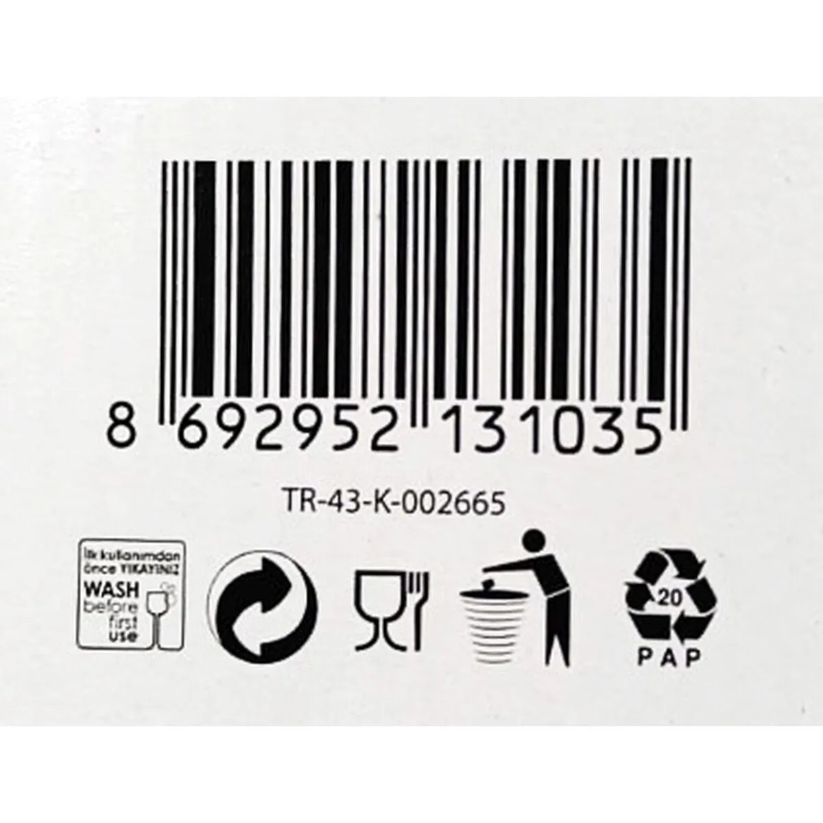 Set de bols 345 cc 6 pcs s220381569. Votre vie, simplifiée et stylisée par Diaytar et sa collection de produits essentiels et innovants